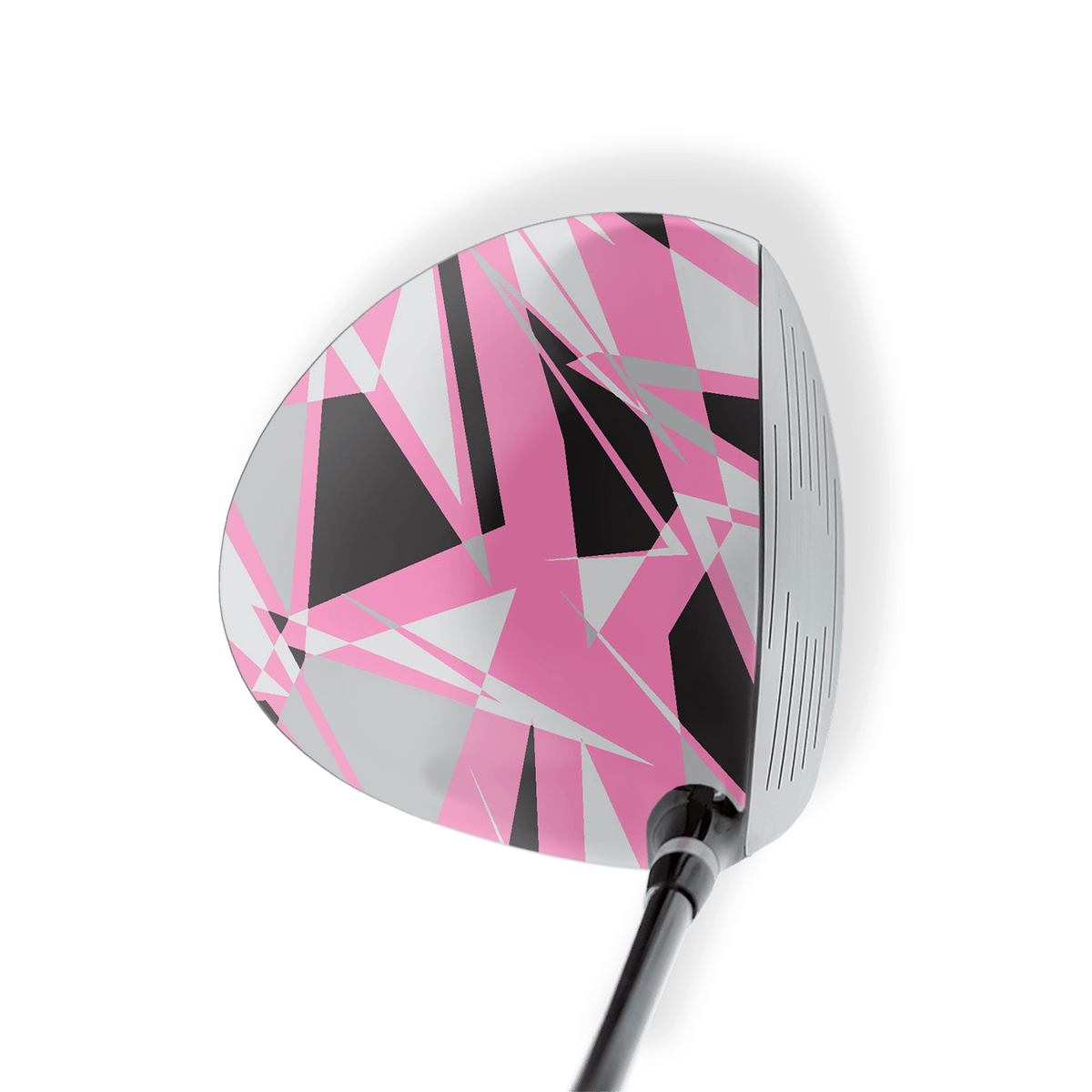 Driver Left Handed Sharp Pink Tiger Vinyl Wrap Skin