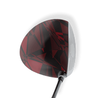 Driver Left Handed Sharp Vampire Red Vinyl Wrap Skin