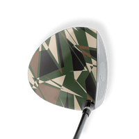 Driver Left Handed Sharp Woodland Vinyl Wrap Skin