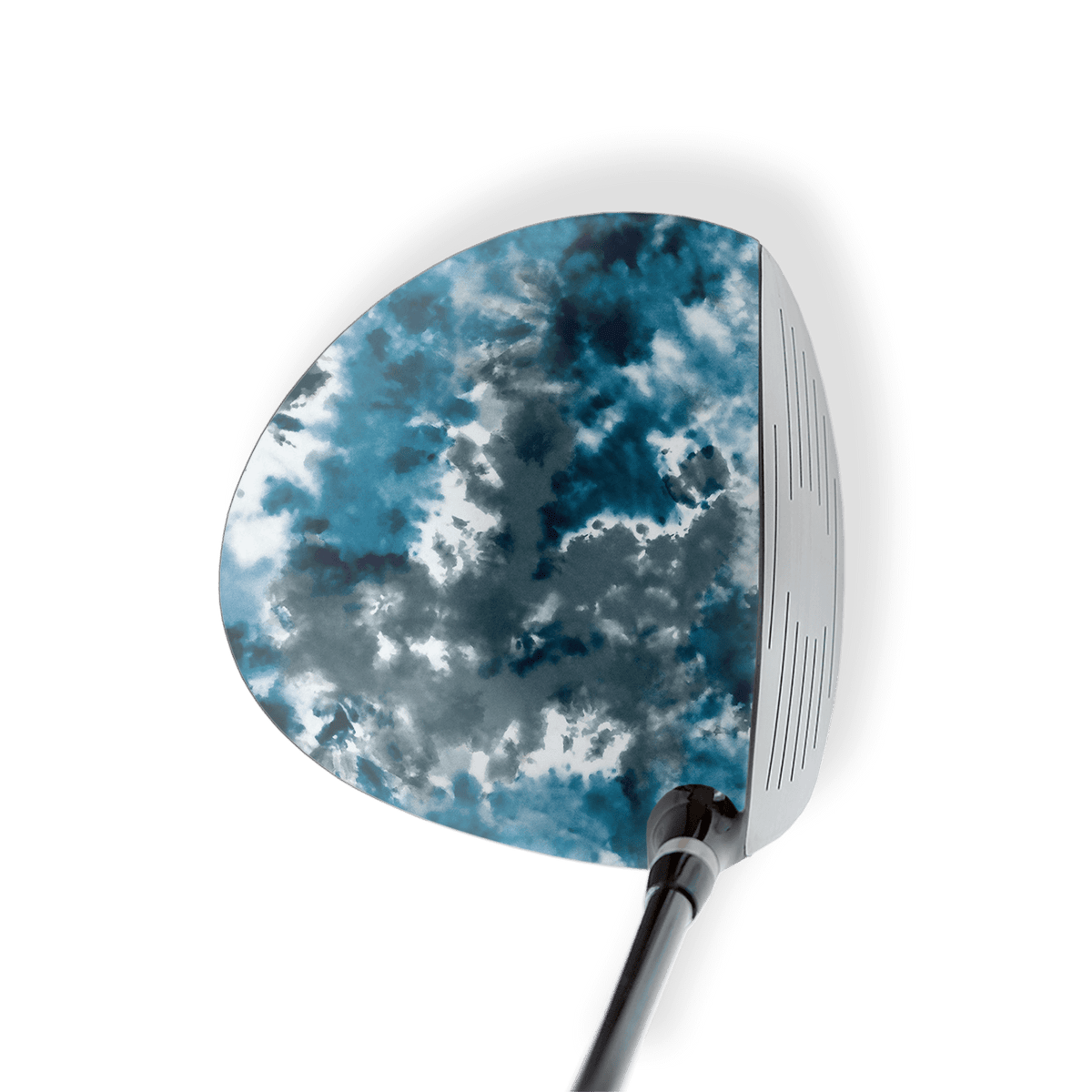 Driver Left Handed Tie Dye Acid Wash Vinyl Wrap Skin