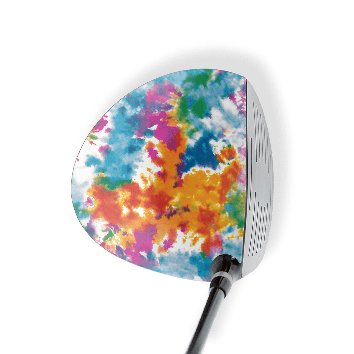 Driver Left Handed Tie Dye Clementine Kiss Vinyl Wrap Skin