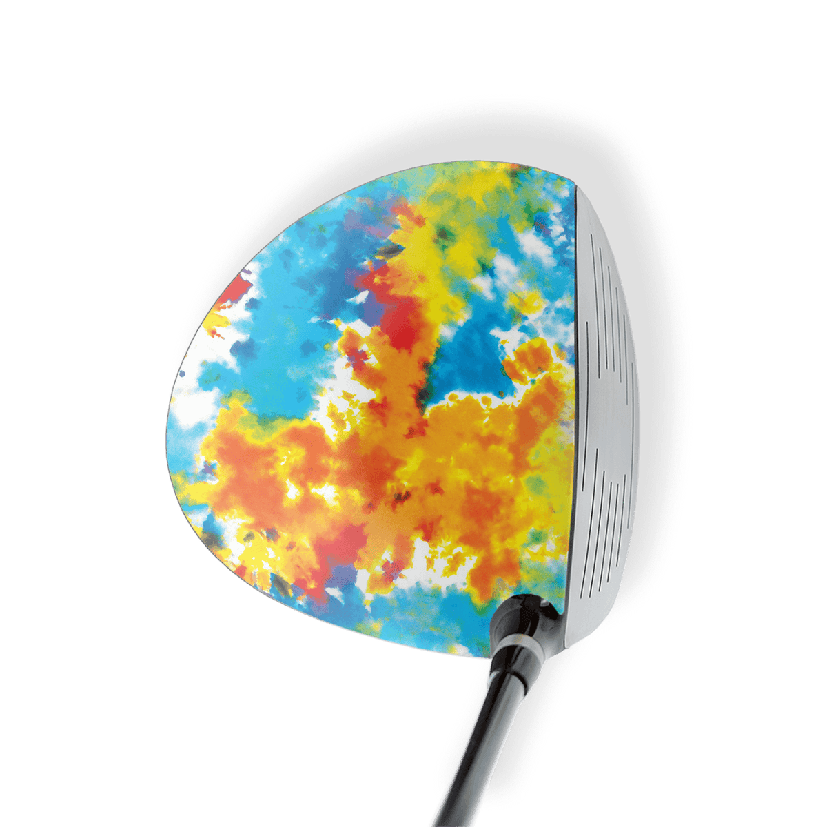 Driver Left Handed Tie Dye Coral Reef Vinyl Wrap Skin