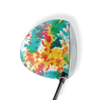 Driver Left Handed Tie Dye Jungle Fever Vinyl Wrap Skin