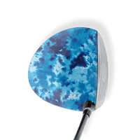 Driver Left Handed Tie Dye Ocean Breeze Vinyl Wrap Skin