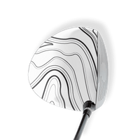 Driver Left Handed Topographic White Vinyl Wrap Skin