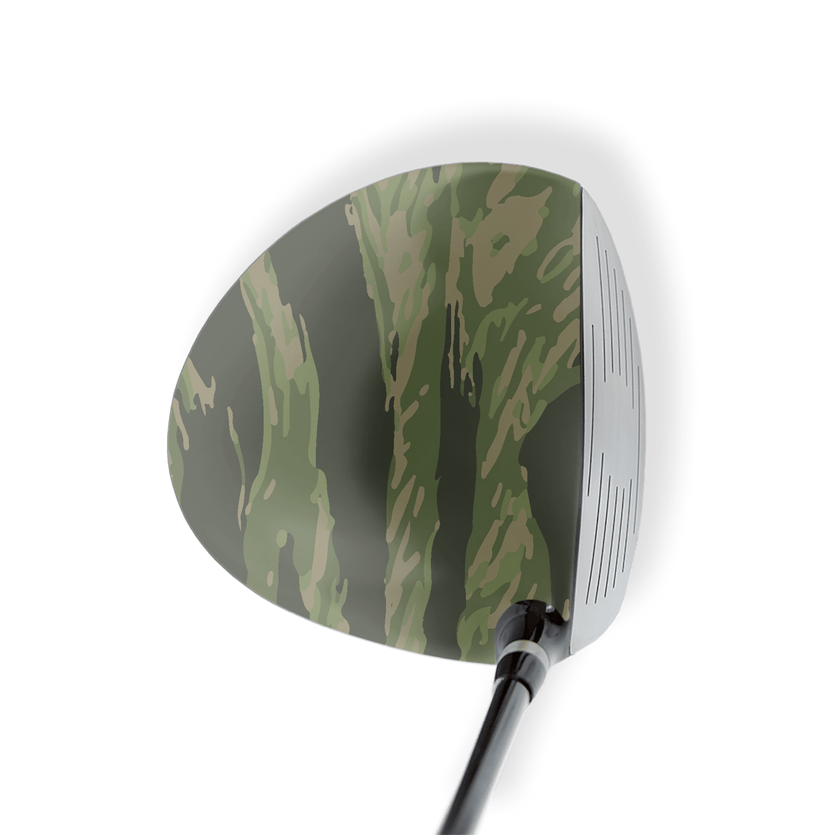 Driver Left Handed Vietnam Tiger Stripe Army Green Vinyl Wrap Skin