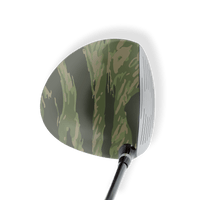Driver Left Handed Vietnam Tiger Stripe Army Green Vinyl Wrap Skin
