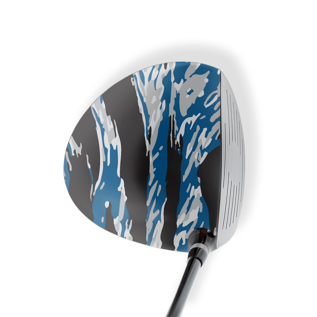 Driver Left Handed Vietnam Tiger Stripe Blue Tiger Vinyl Wrap Skin