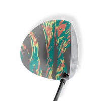 Driver Left Handed Vietnam Tiger Stripe Fiesta Vinyl Wrap Skin