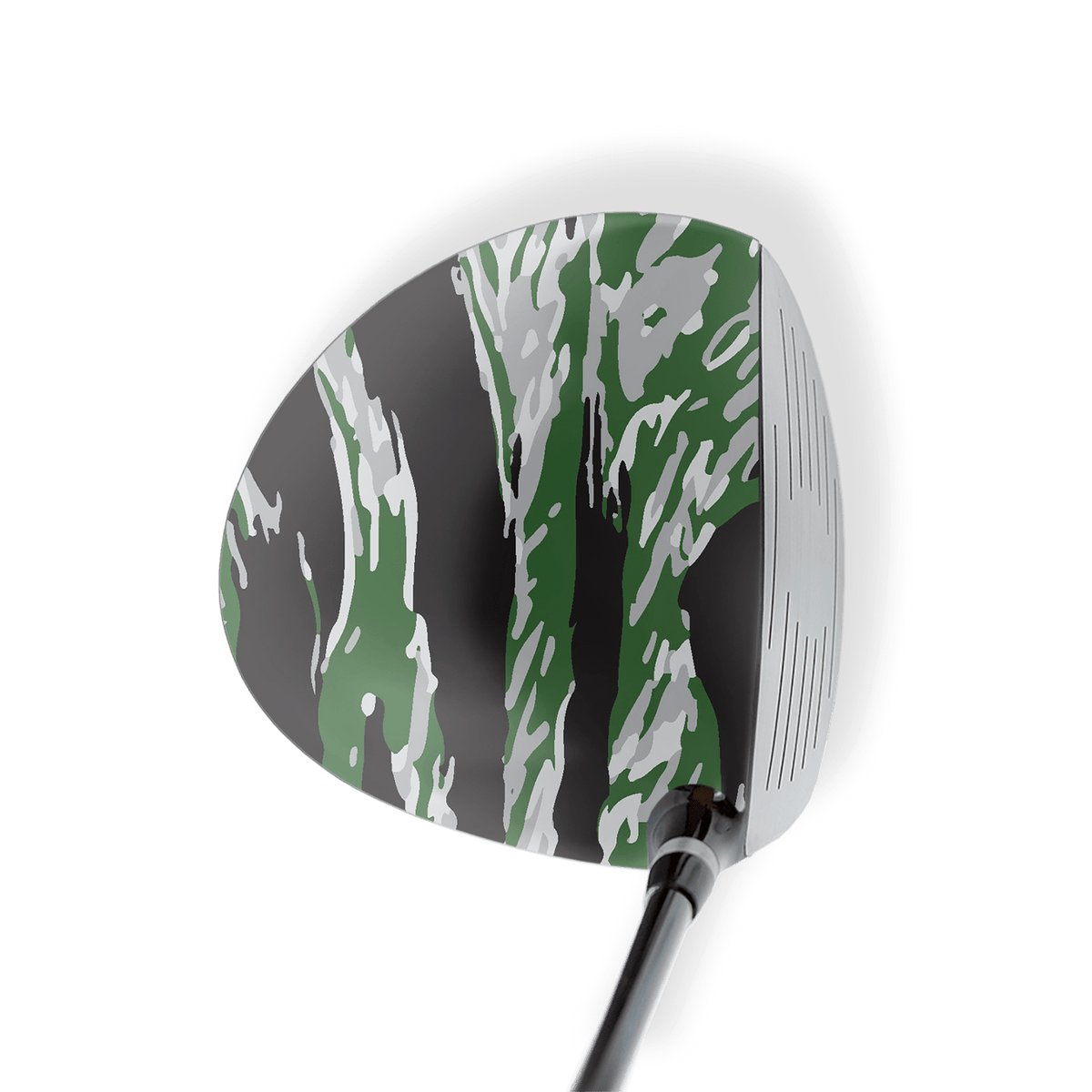 Driver Left Handed Vietnam Tiger Stripe Green Tiger Vinyl Wrap Skin