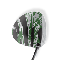 Driver Left Handed Vietnam Tiger Stripe Green Tiger Vinyl Wrap Skin