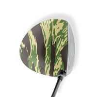 Driver Left Handed Vietnam Tiger Stripe Jungle Vinyl Wrap Skin