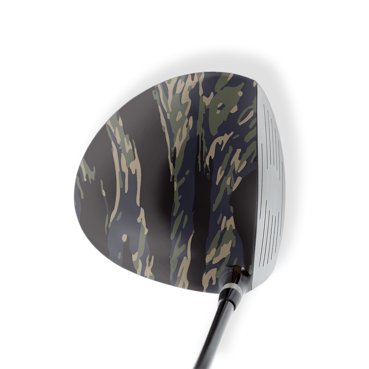 Driver Left Handed Vietnam Tiger Stripe Militant Blue Vinyl Wrap Skin