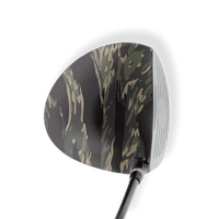 Driver Left Handed Vietnam Tiger Stripe Militant Charcoal Vinyl Wrap Skin