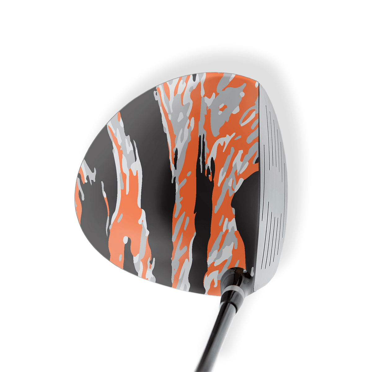 Driver Left Handed Vietnam Tiger Stripe Orange Tiger Vinyl Wrap Skin