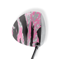 Driver Left Handed Vietnam Tiger Stripe Pink Tiger Vinyl Wrap Skin