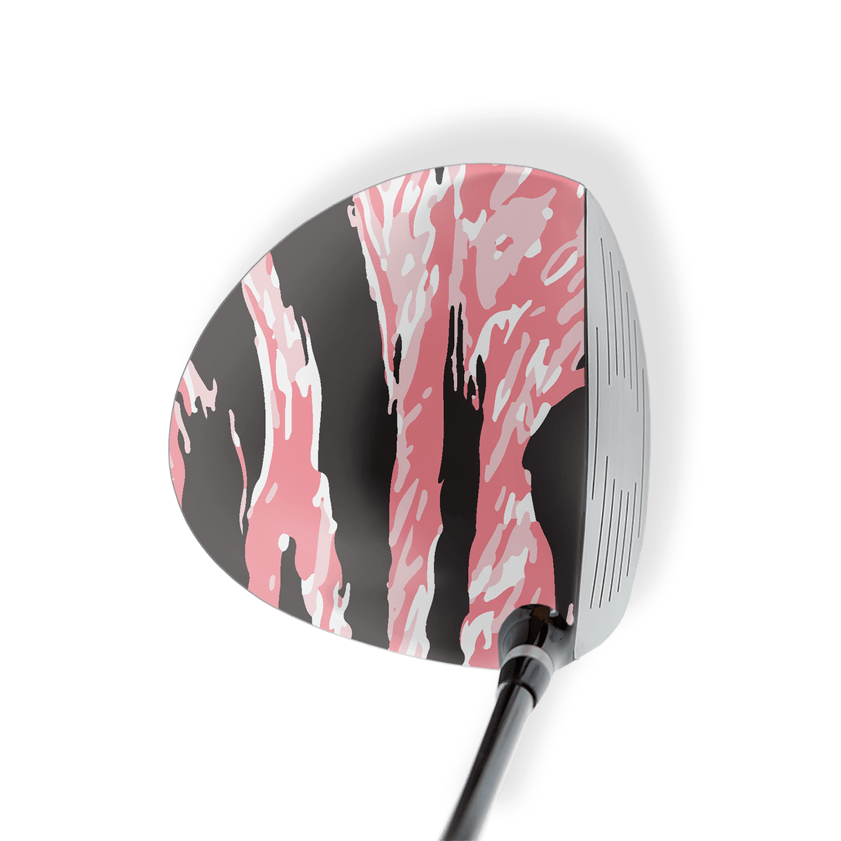 Driver Left Handed Vietnam Tiger Stripe Pink Vinyl Wrap Skin