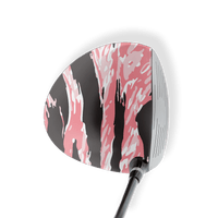 Driver Left Handed Vietnam Tiger Stripe Pink Vinyl Wrap Skin