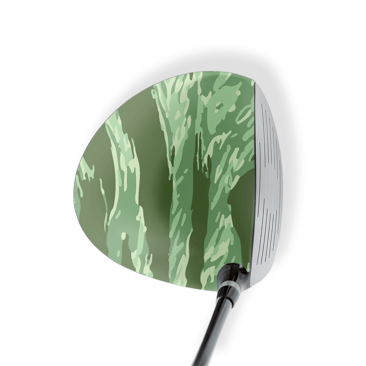 Driver Left Handed Vietnam Tiger Stripe Pistachio Vinyl Wrap Skin