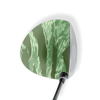 Driver Left Handed Vietnam Tiger Stripe Pistachio Vinyl Wrap Skin
