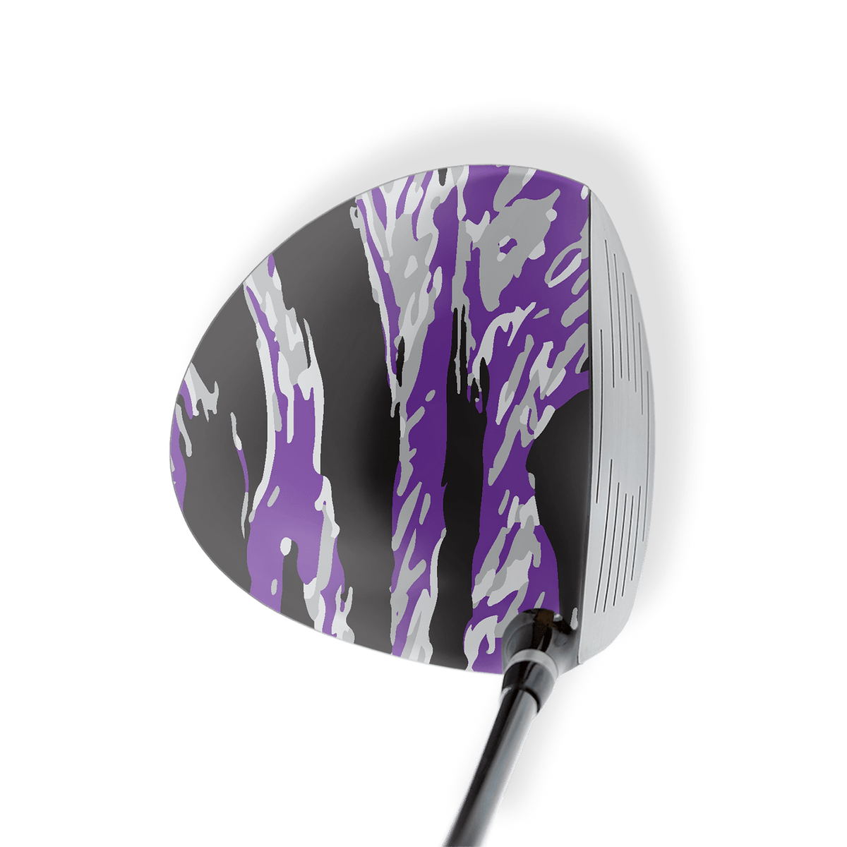 Driver Left Handed Vietnam Tiger Stripe Purple Tiger Vinyl Wrap Skin