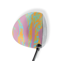Driver Left Handed Vietnam Tiger Stripe Sherbert Vinyl Wrap Skin