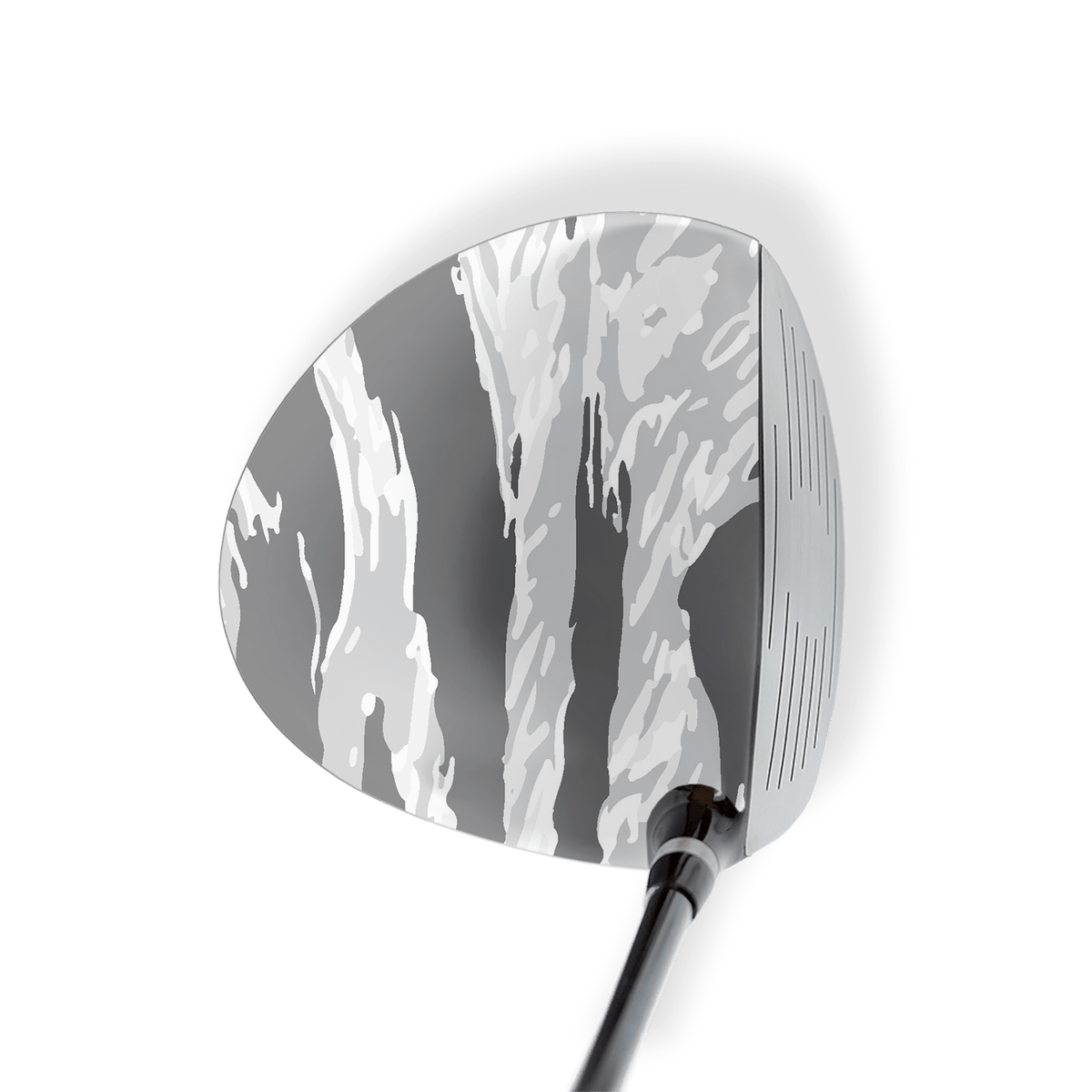 Driver Left Handed Vietnam Tiger Stripe Snow Vinyl Wrap Skin