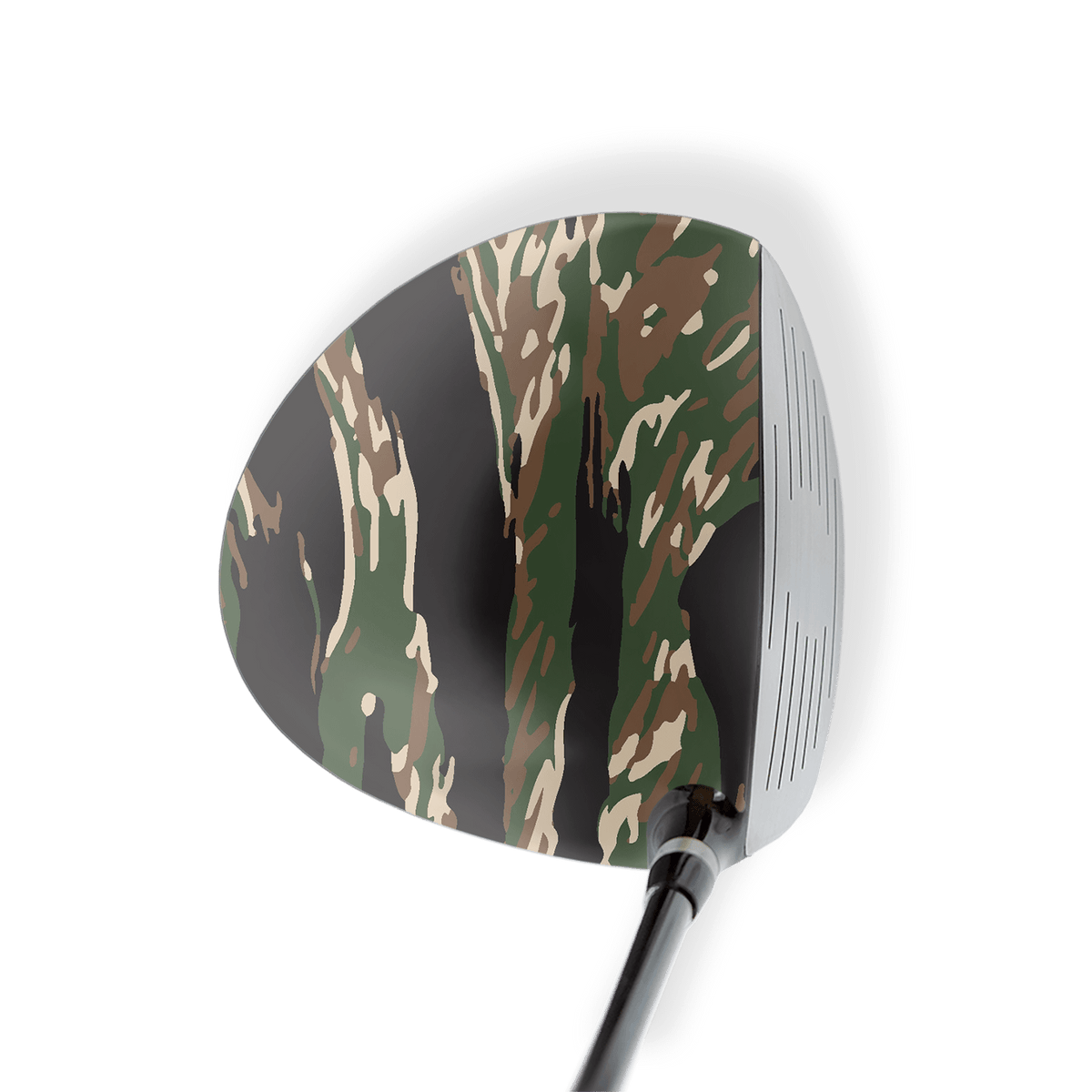 Driver Left Handed Vietnam Tiger Stripe Woodland Vinyl Wrap Skin