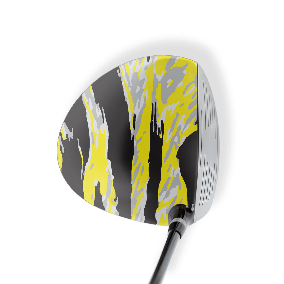 Driver Left Handed Vietnam Tiger Stripe Yellow Tiger Vinyl Wrap Skin