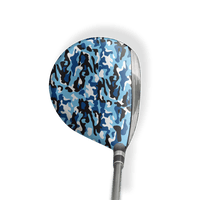 Fairway Wood / Hybrid Left Handed Classic Baby Blue Vinyl Wrap Skin