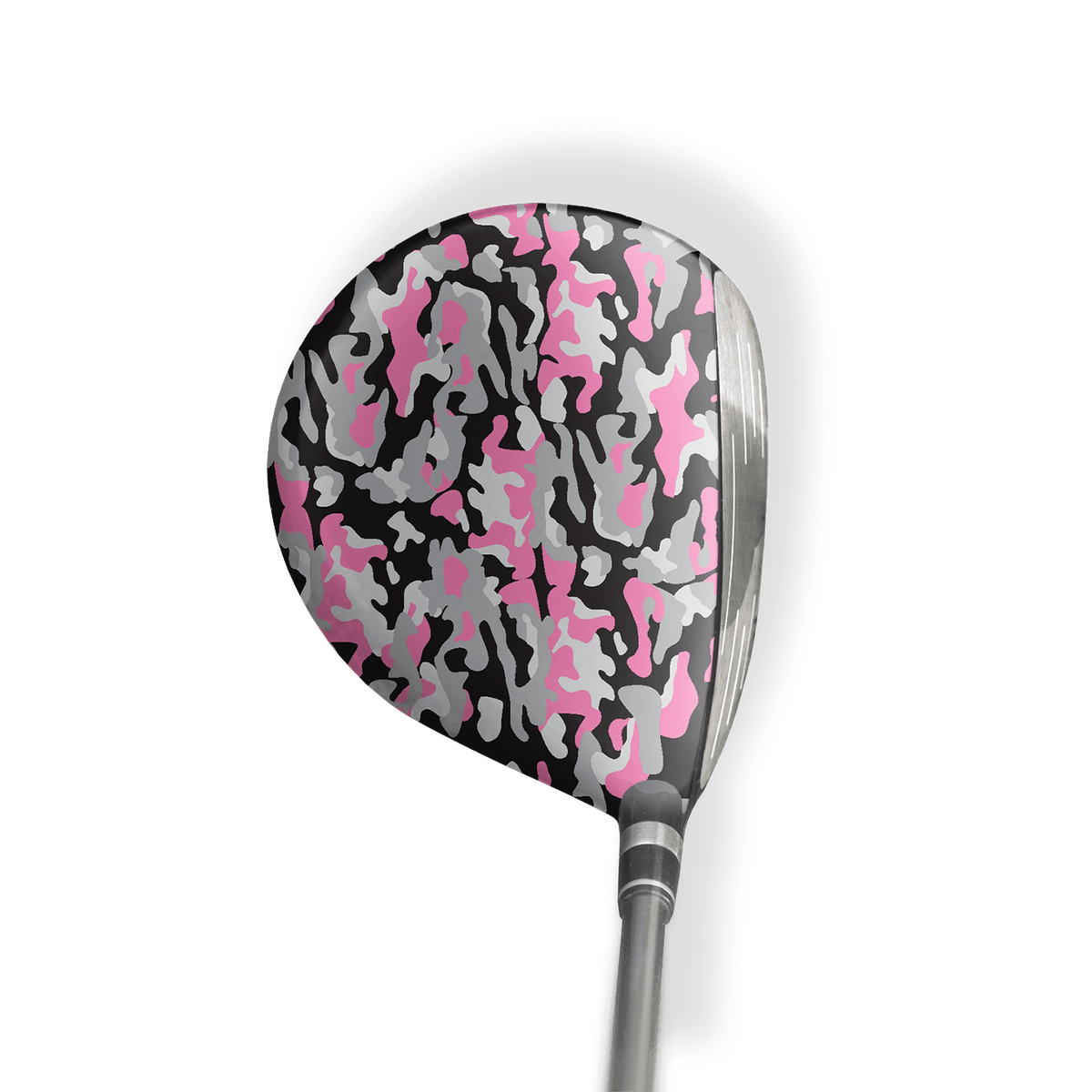 Fairway Wood / Hybrid Left Handed Classic Pink Tiger Vinyl Wrap Skin