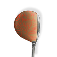 Fairway Wood / Hybrid Left Handed Damascus Autumn Vinyl Wrap Skin