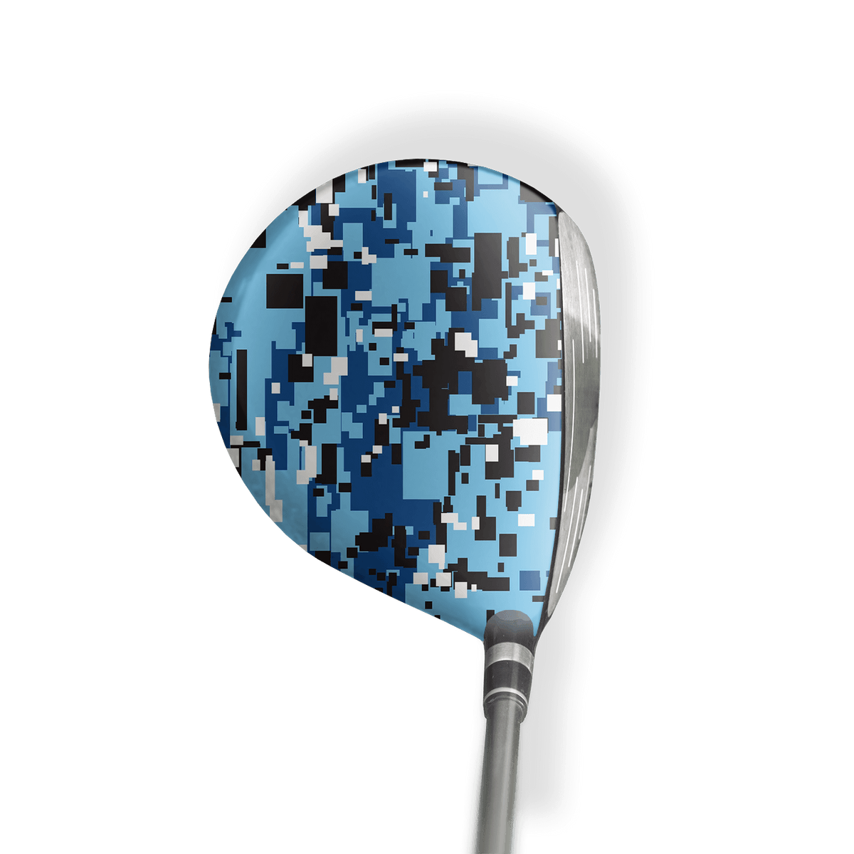 Fairway Wood / Hybrid Left Handed Digital Baby Blue Vinyl Wrap Skin