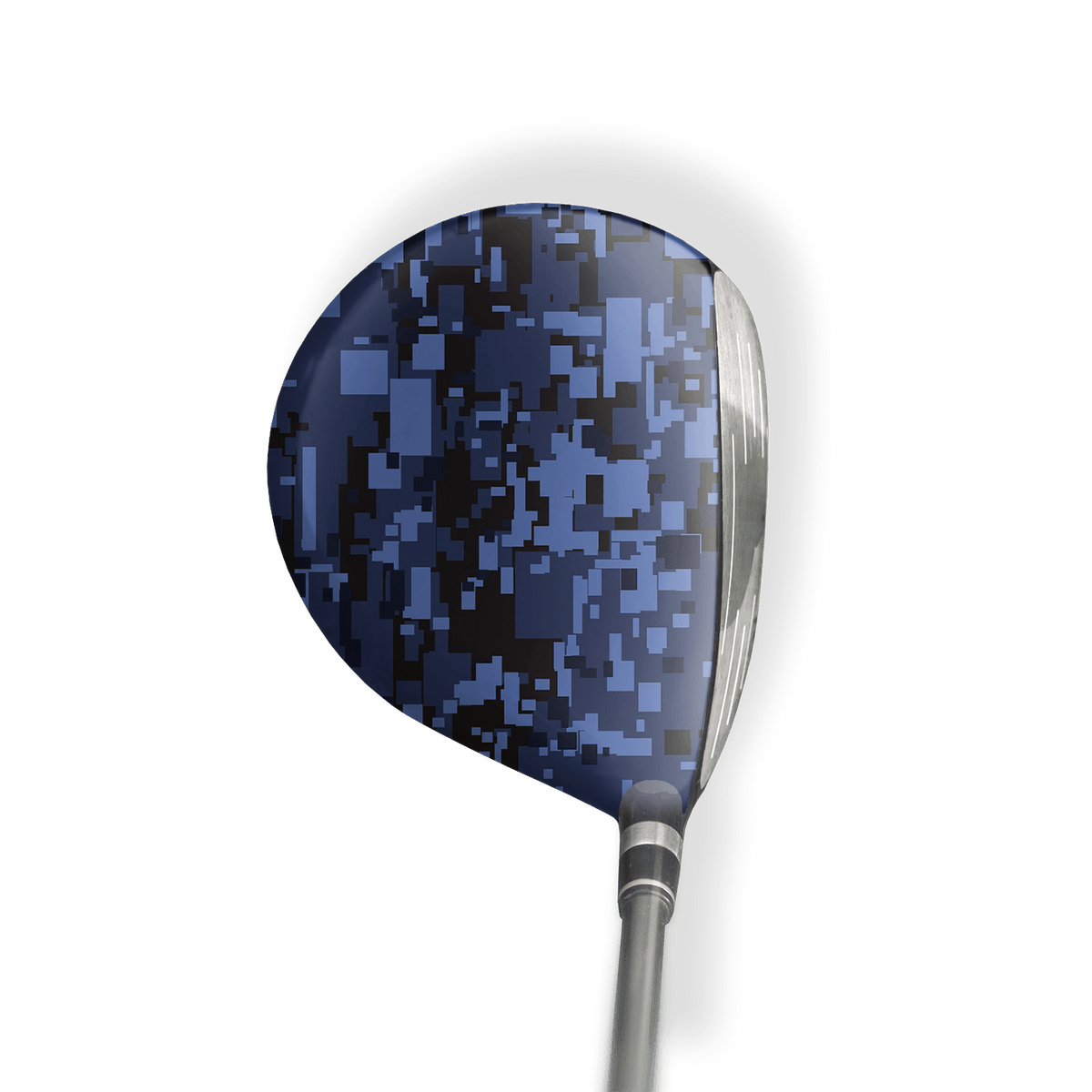 Fairway Wood / Hybrid Left Handed Digital Blue Midnight Vinyl Wrap Skin
