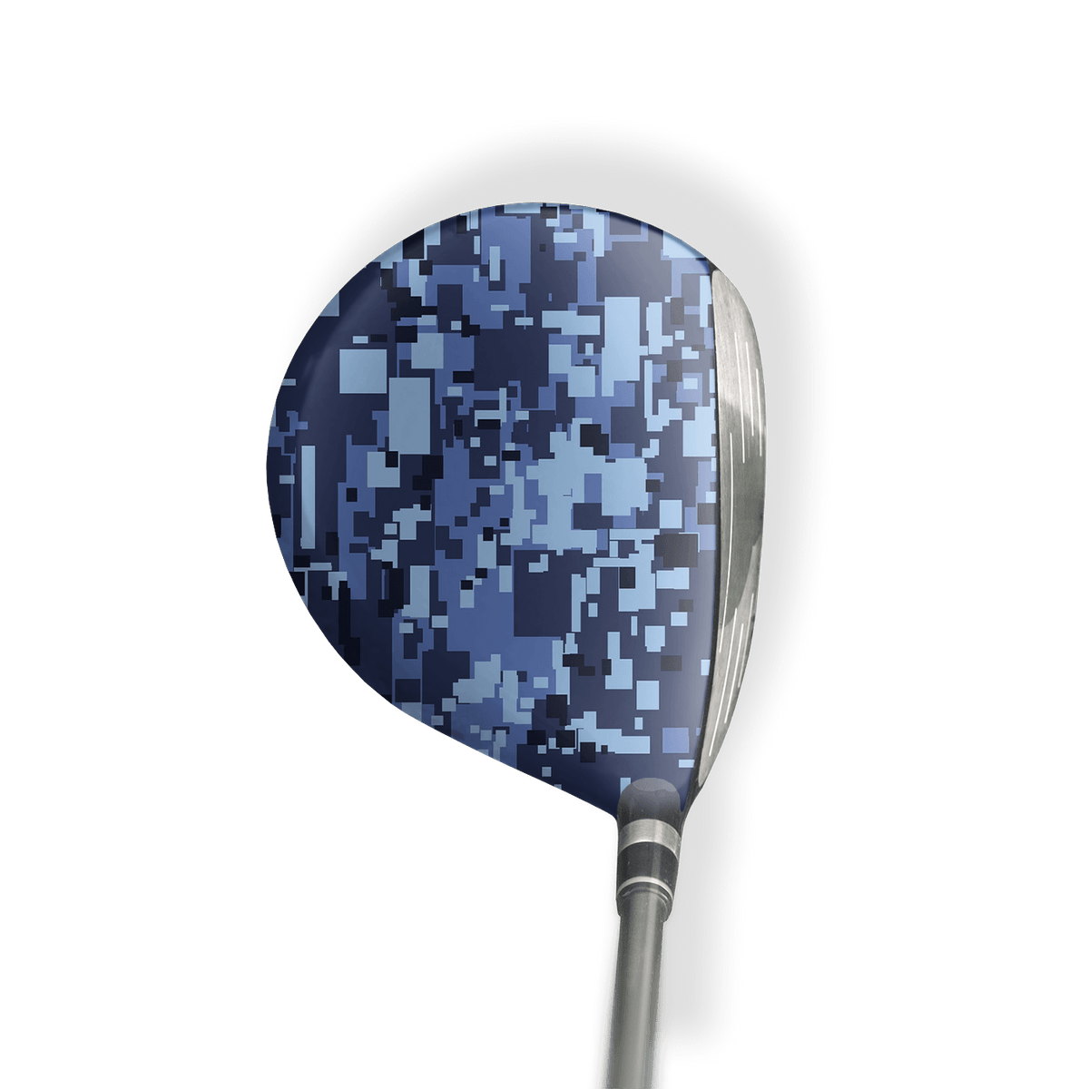 Fairway Wood / Hybrid Left Handed Digital Blue Urban Night Vinyl Wrap Skin
