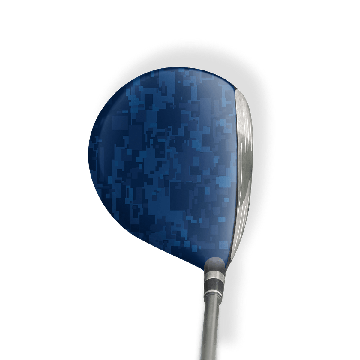 Fairway Wood / Hybrid Left Handed Digital Elite Blue Vinyl Wrap Skin