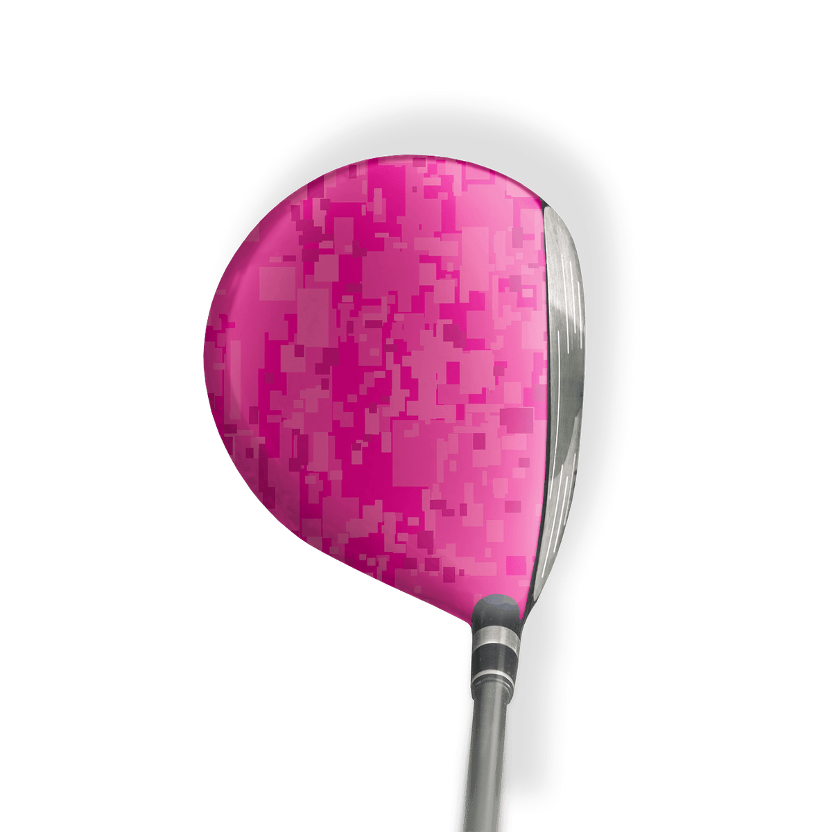 Fairway Wood / Hybrid Left Handed Digital Elite Magenta Vinyl Wrap Skin