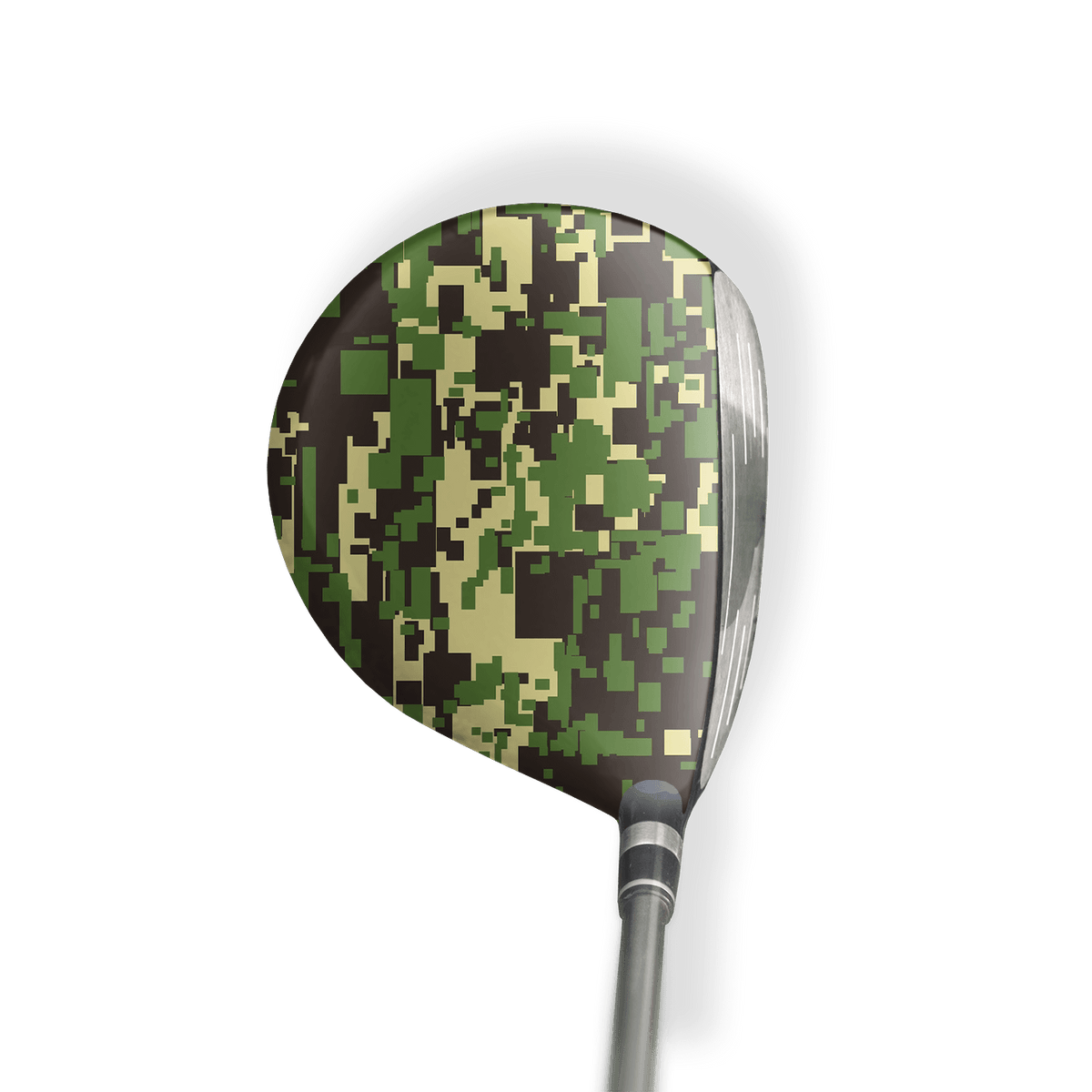 Fairway Wood / Hybrid Left Handed Digital Jungle Vinyl Wrap Skin