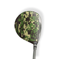 Fairway Wood / Hybrid Left Handed Digital Jungle Vinyl Wrap Skin