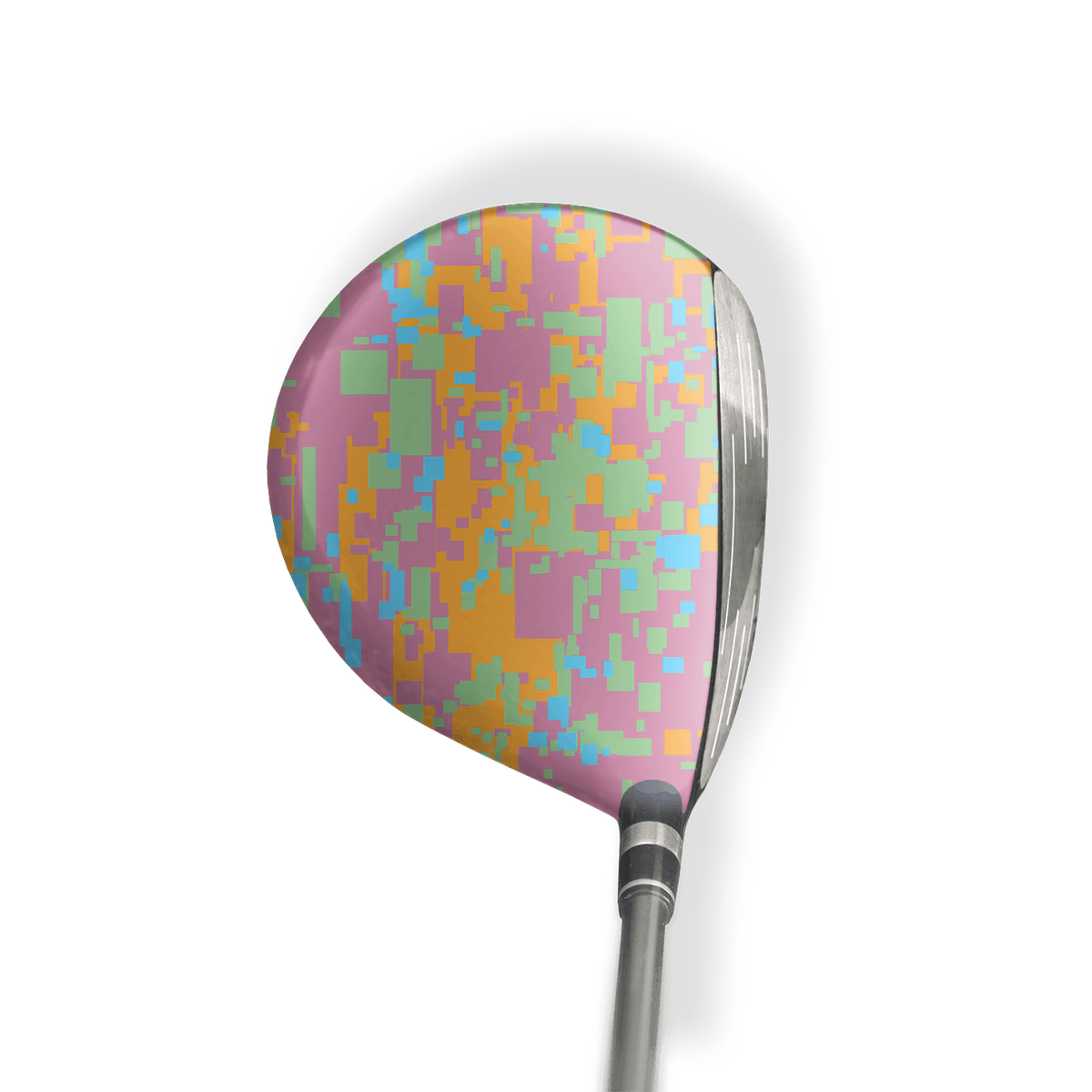 Fairway Wood / Hybrid Left Handed Digital Sherbert Vinyl Wrap Skin