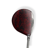 Fairway Wood / Hybrid Left Handed Digital Vampire Red Vinyl Wrap Skin