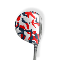 Fairway Wood / Hybrid Left Handed Erratic America Vinyl Wrap Skin