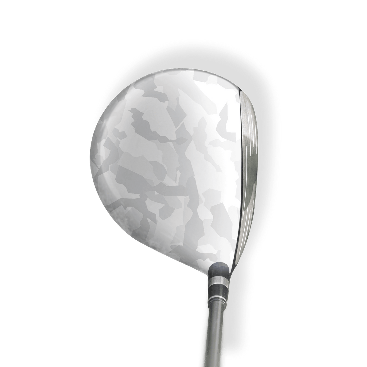 Fairway Wood / Hybrid Left Handed Erratic Elite White Vinyl Wrap Skin