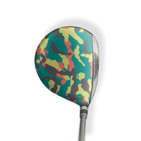 Fairway Wood / Hybrid Left Handed Erratic Fiesta Vinyl Wrap Skin