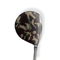 Fairway Wood / Hybrid Left Handed Erratic Militant Blood Vinyl Wrap Skin