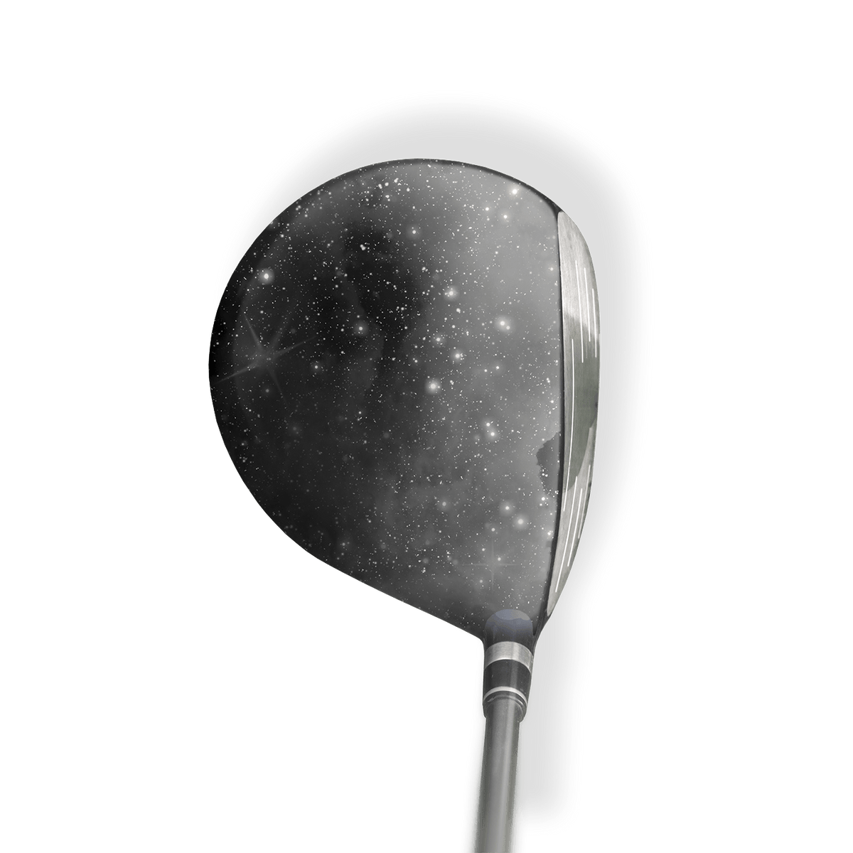 Fairway Wood / Hybrid Left Handed Galaxy Gray Vinyl Wrap Skin