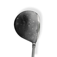 Fairway Wood / Hybrid Left Handed Galaxy Gray Vinyl Wrap Skin