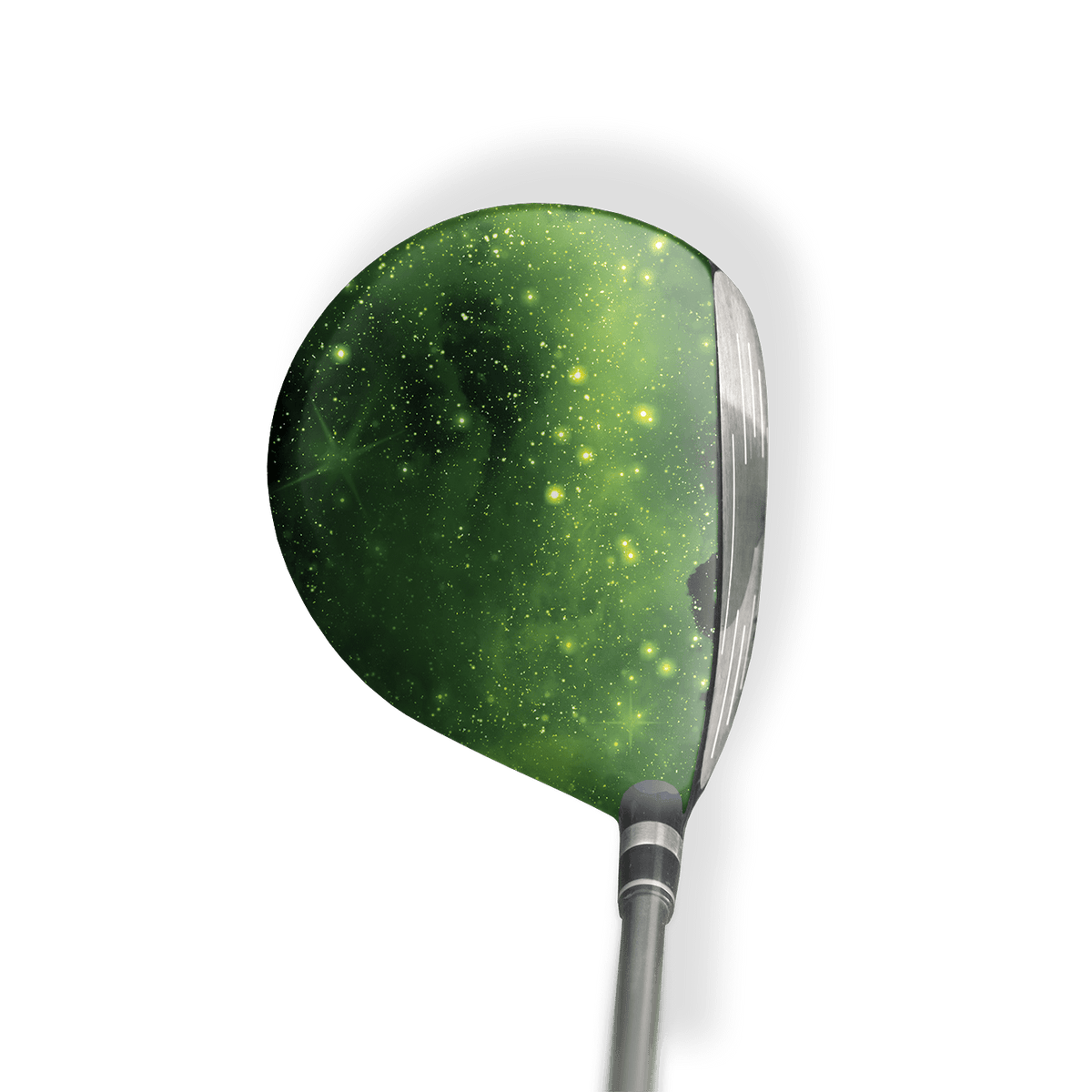 Fairway Wood / Hybrid Left Handed Galaxy Green Vinyl Wrap Skin