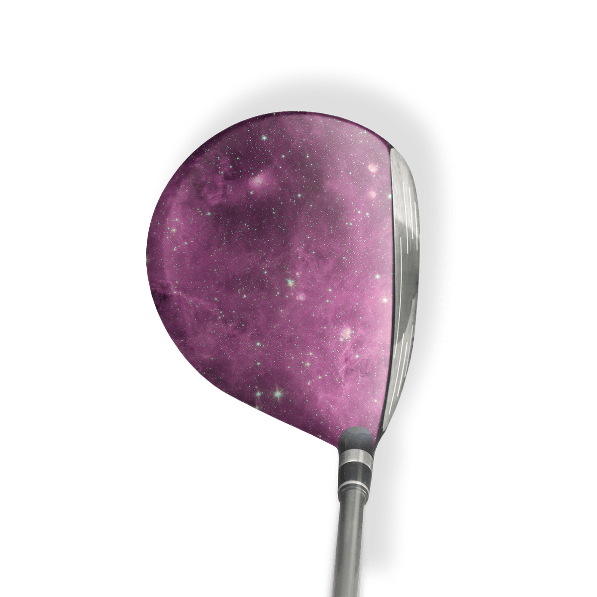 Fairway Wood / Hybrid Left Handed Galaxy Purple Nebula Vinyl Wrap Skin