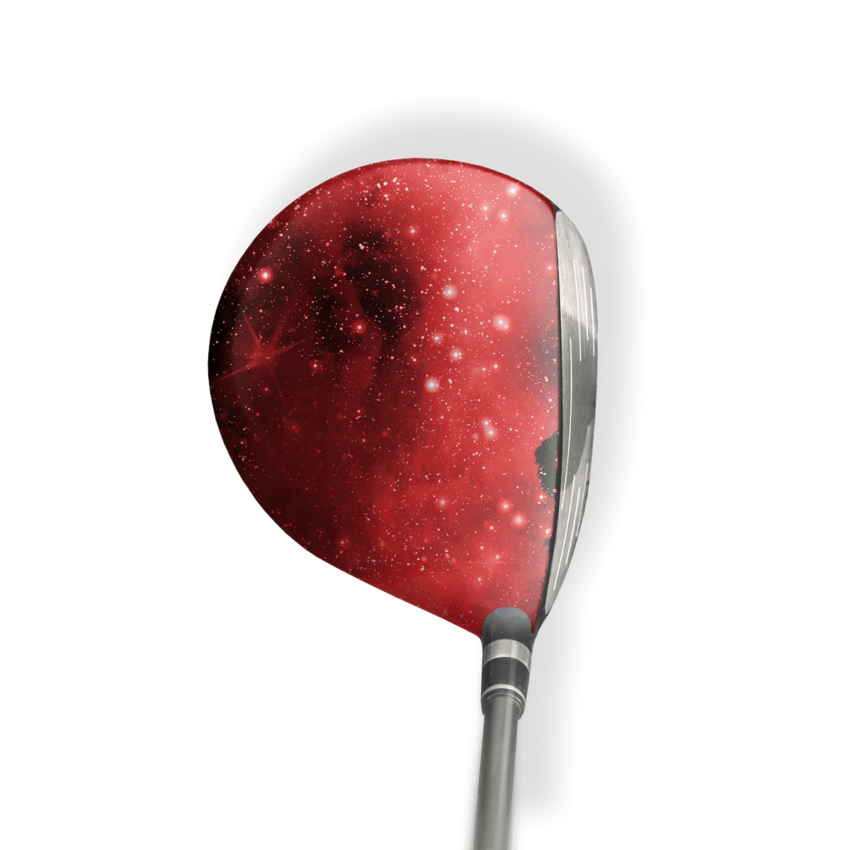 Fairway Wood / Hybrid Left Handed Galaxy Red Vinyl Wrap Skin